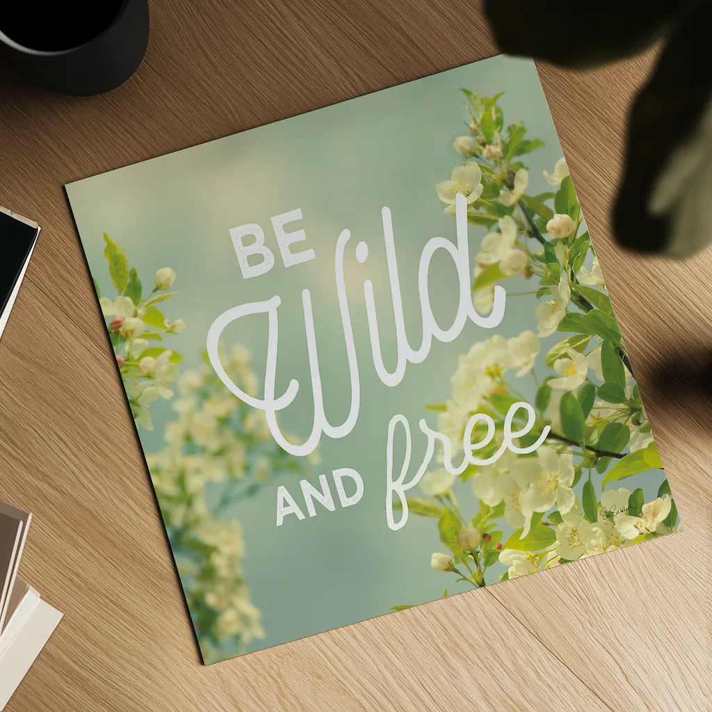 Spring Beauty II Square by Sue Schlabach. Shown as a detailed flat fine art print, highlighting archival giclee quality. Available as an archival giclee rolled canvas, fine art paper, or poster print. SKU 21685a.