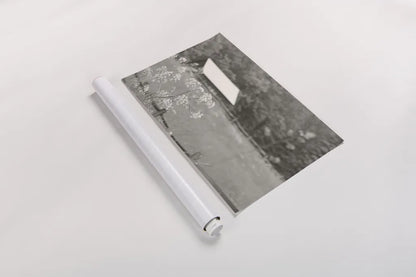 Summer Farm III BW by Sue Schlabach. shown as a rolled paper print. Available as archival giclee rolled canvas, fine art paper, or poster print. SKU 79105i.