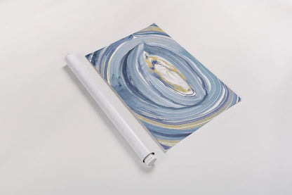 Terrain Gilded I by Sue Schlabach. shown as a rolled paper print. Available as archival giclee rolled canvas, fine art paper, or poster print. SKU 69195h.