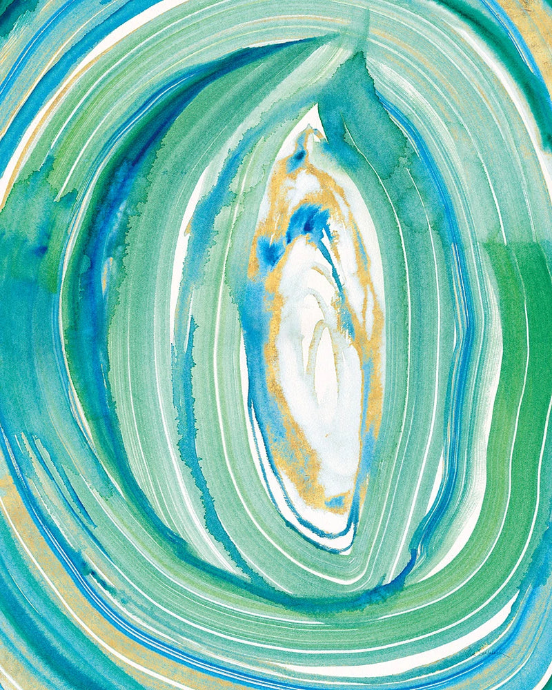 Terrain Gilded I Crop by Sue Schlabach