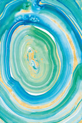 Terrain Gilded II by Sue Schlabach. SKU 28254h. Archival Giclee Fine art print for wall decor.