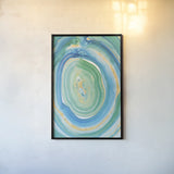 Terrain Gilded II by Sue Schlabach. shown as a paper print in a black flame. Available as a archival giclee rolled canvas, fine art paper, or poster print. SKU 28254h.