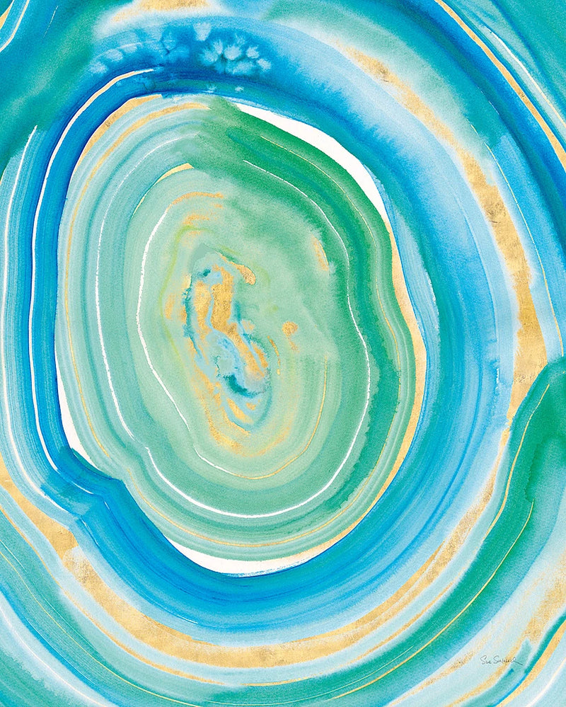 Terrain Gilded II Crop Center by Sue Schlabach