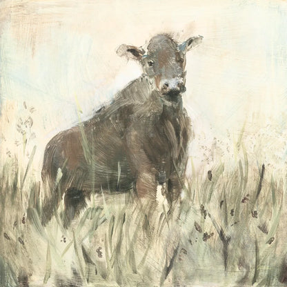 The Grazer Neutral by Sue Schlabach. SKU 39334a. Archival Giclee Fine art print for wall decor.