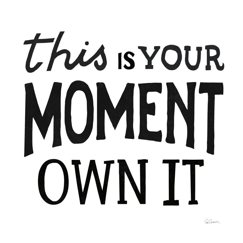 This Moment Black by Sue Schlabach. SKU 68878a. Archival Giclee Fine art print for wall decor.