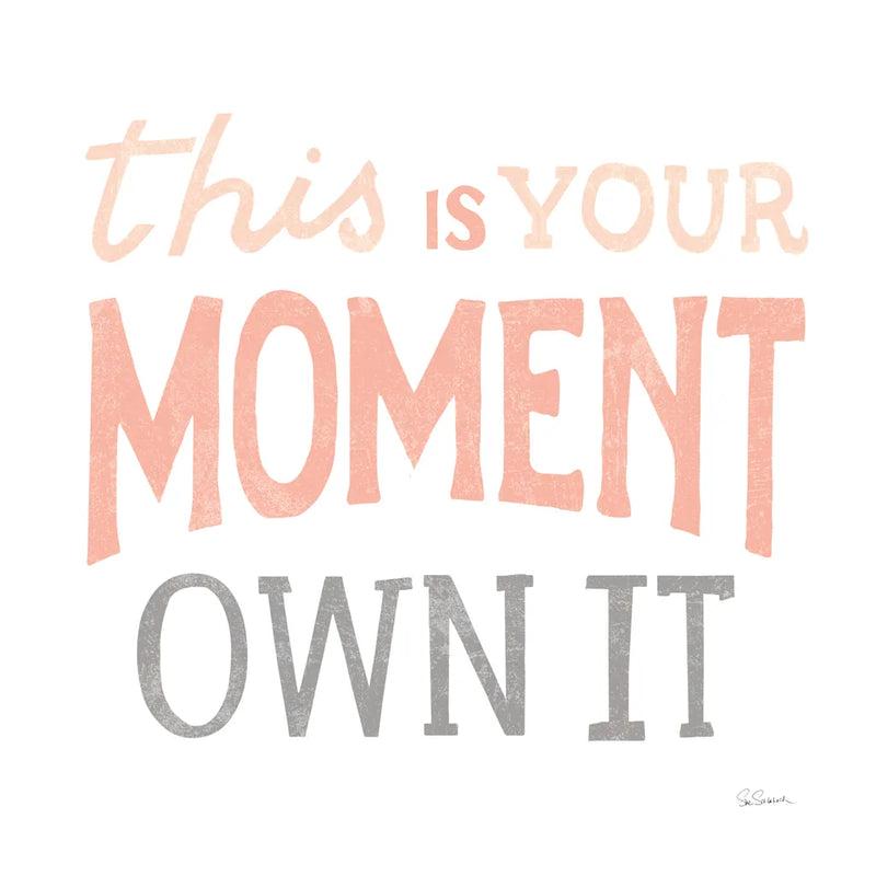 This Moment Pink by Sue Schlabach. SKU 66721a. Archival Giclee Fine art print for wall decor.