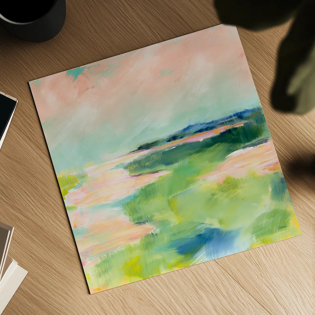 Tidewater by Sue Schlabach. Shown as a detailed flat fine art print, highlighting archival giclee quality. Available as an archival giclee rolled canvas, fine art paper, or poster print. SKU 54542a.