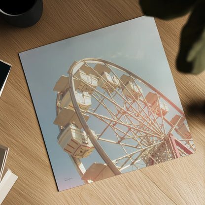 Top of the Sky I by Sue Schlabach. Shown as a detailed flat fine art print, highlighting archival giclee quality. Available as an archival giclee rolled canvas, fine art paper, or poster print. SKU 34381a.