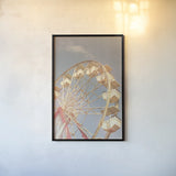Top of the Sky II by Sue Schlabach. shown as a paper print in a black flame. Available as a archival giclee rolled canvas, fine art paper, or poster print. SKU 34382h.