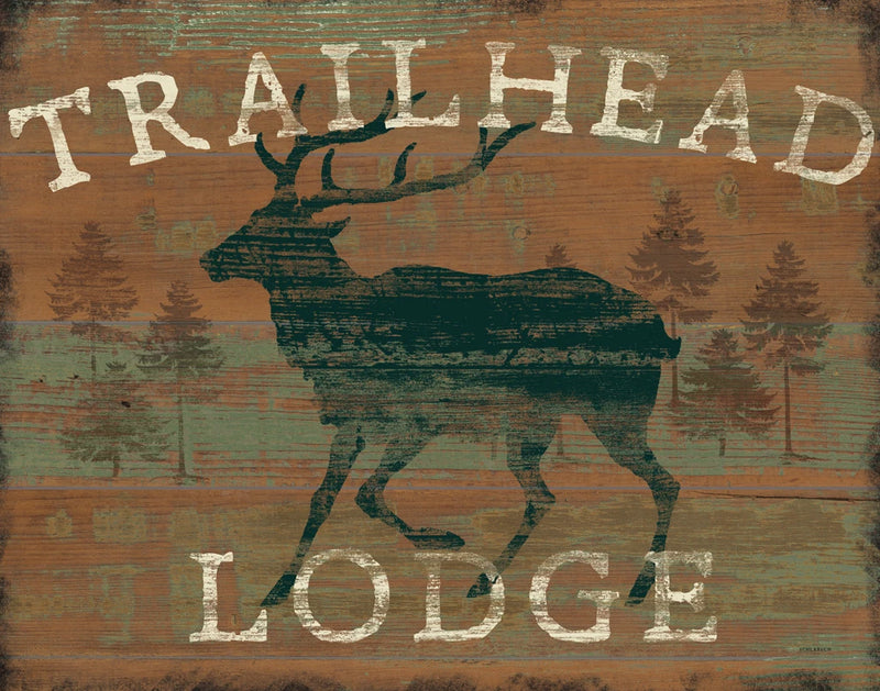 Trailhead Lodge by Sue Schlabach