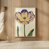 Tulip Botany No Words by Sue Schlabach. shown as over sized large wall art. Available as an archival giclee rolled canvas, fine art paper, or poster print. SKU 44796h.