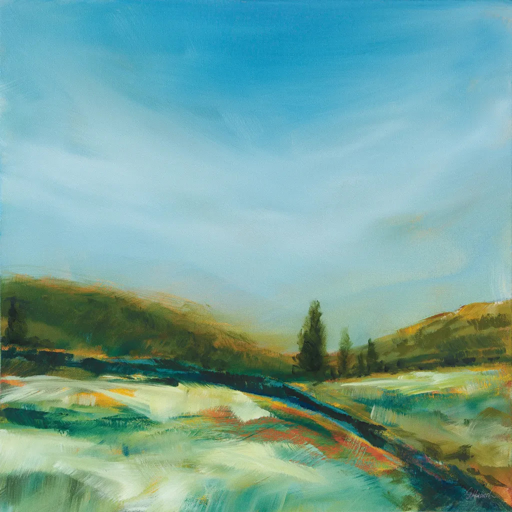 Turn of Season by Sue Schlabach. SKU 82704a. Archival Giclee Fine art print for wall decor.