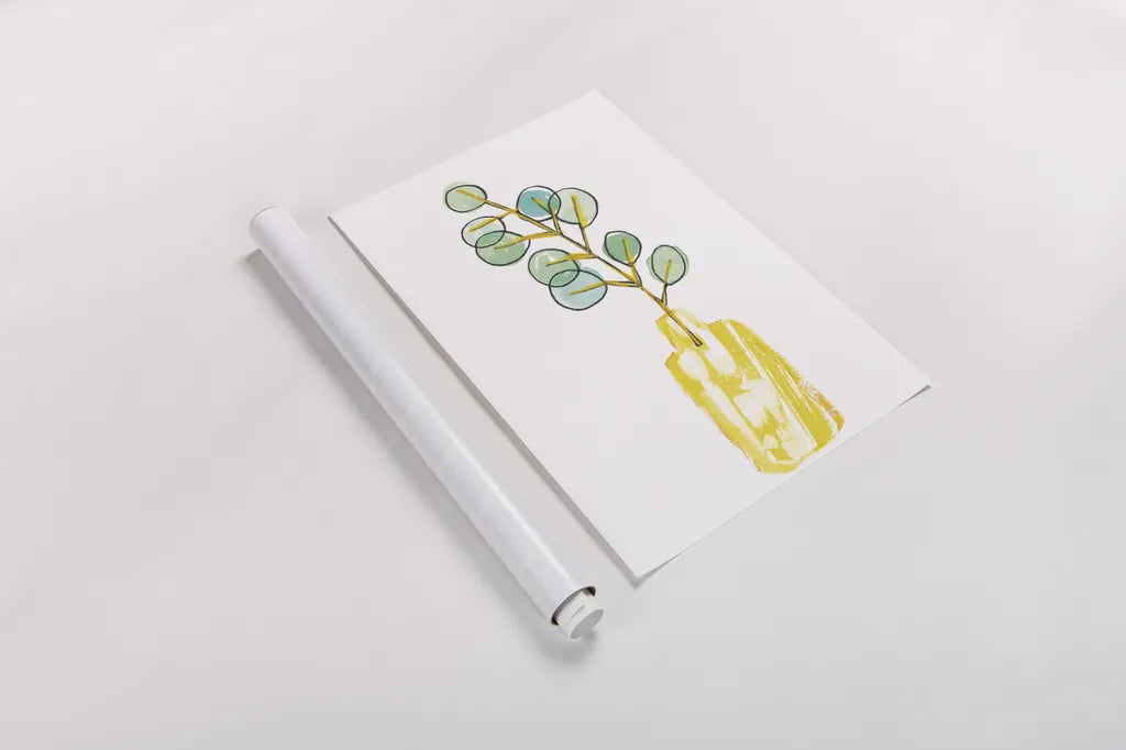 Vase Phase II by Sue Schlabach. shown as a rolled paper print. Available as archival giclee rolled canvas, fine art paper, or poster print. SKU 65384h.