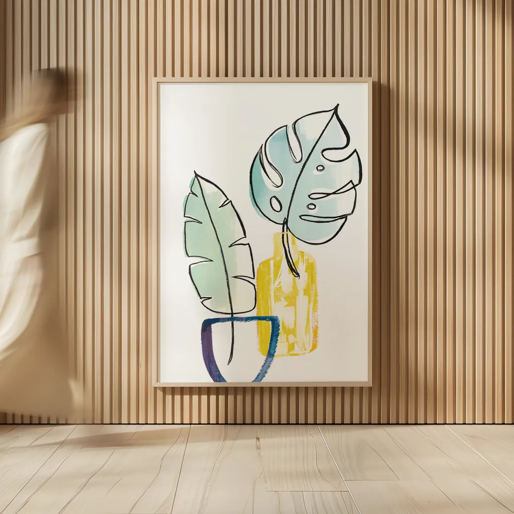 Vase Phase III by Sue Schlabach. shown as over sized large wall art. Available as an archival giclee rolled canvas, fine art paper, or poster print. SKU 65387h.