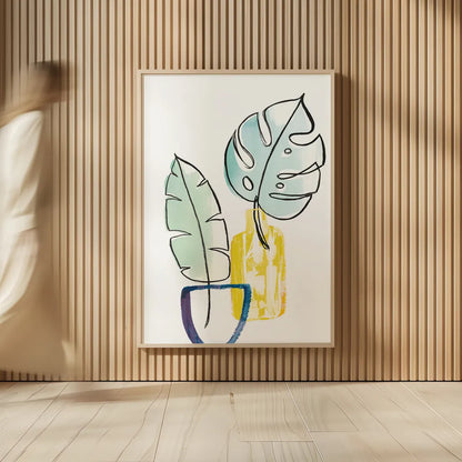 Vase Phase III by Sue Schlabach. shown as over sized large wall art. Available as an archival giclee rolled canvas, fine art paper, or poster print. SKU 65387h.