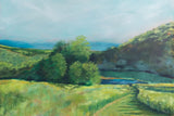 View of the Valley by Sue Schlabach. SKU 84230i. Archival Giclee Fine art print for wall decor.