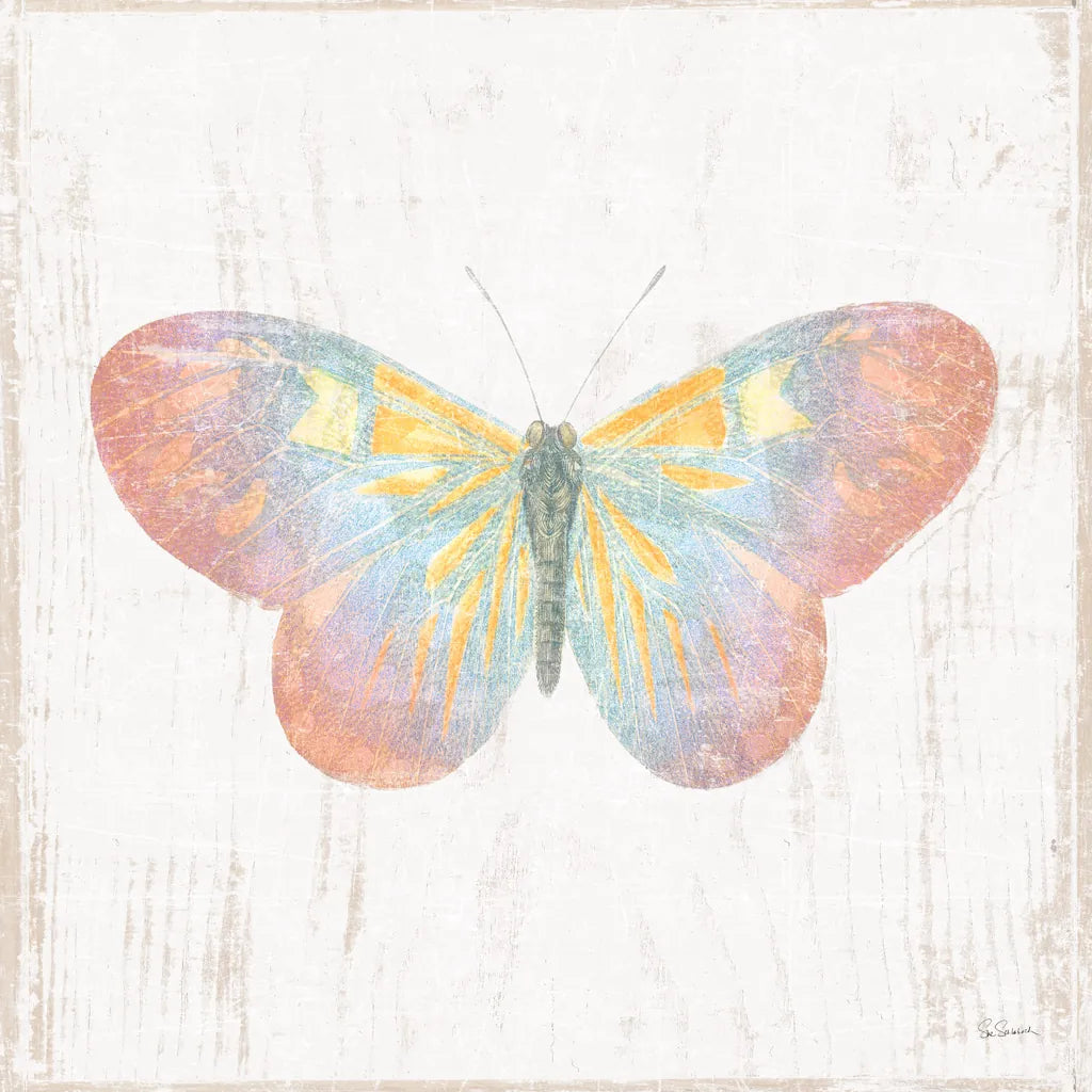 White Barn Butterflies I by Sue Schlabach. SKU 31770a. Archival Giclee Fine art print for wall decor.