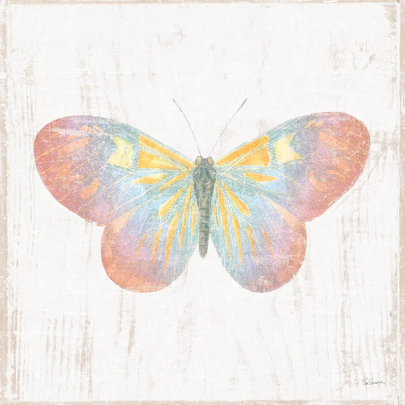 White Barn Butterflies I by Sue Schlabach. SKU 31770a. Archival Giclee Fine art print for wall decor.