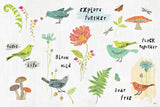 Wild Wings IX by Sue Schlabach. SKU 34886i. Archival Giclee Fine art print for wall decor.