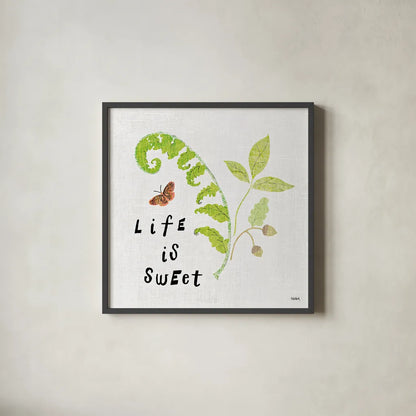 Wild Wings V by Sue Schlabach. Shown in a sleek black glass frame for a contemporary gallery look. Available as an archival giclee rolled canvas, fine art paper, or poster print. SKU 34737a.