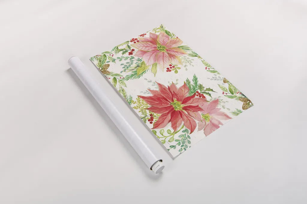 Winter Blooms I by Sue Schlabach. shown as a rolled paper print. Available as archival giclee rolled canvas, fine art paper, or poster print. SKU 39603i.