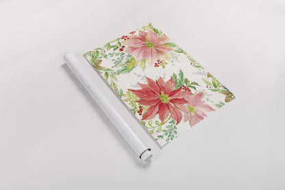 Winter Blooms I by Sue Schlabach. shown as a rolled paper print. Available as archival giclee rolled canvas, fine art paper, or poster print. SKU 39603i.