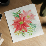 Winter Blooms II by Sue Schlabach. Shown as a detailed flat fine art print, highlighting archival giclee quality. Available as an archival giclee rolled canvas, fine art paper, or poster print. SKU 39604a.