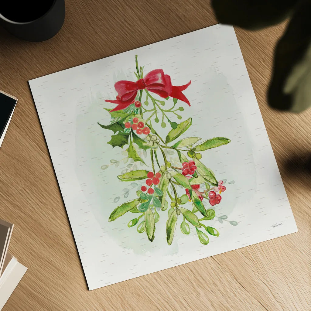 Winter Blooms IV by Sue Schlabach. Shown as a detailed flat fine art print, highlighting archival giclee quality. Available as an archival giclee rolled canvas, fine art paper, or poster print. SKU 39606a.