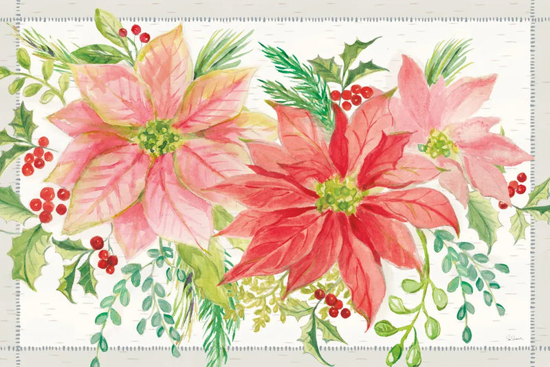 Winter Blooms VI by Sue Schlabach. SKU 39608i. Archival Giclee Fine art print for wall decor.
