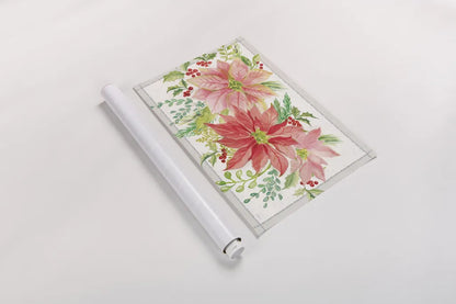 Winter Blooms VI by Sue Schlabach. shown as a rolled paper print. Available as archival giclee rolled canvas, fine art paper, or poster print. SKU 39608i.