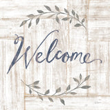 Woodgrain Welcome by Sue Schlabach. SKU 68397a. Archival Giclee Fine art print for wall decor.
