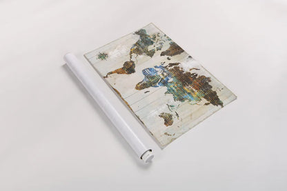 World of Wonders by Sue Schlabach. shown as a rolled paper print. Available as archival giclee rolled canvas, fine art paper, or poster print. SKU 36513i.