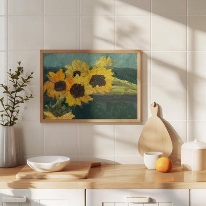 Freshly Cut Sunflowers