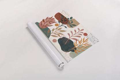 Abstract Blossom I by Veronique Charron. shown as a rolled paper print. Available as archival giclee rolled canvas, fine art paper, or poster print. SKU 70896i.
