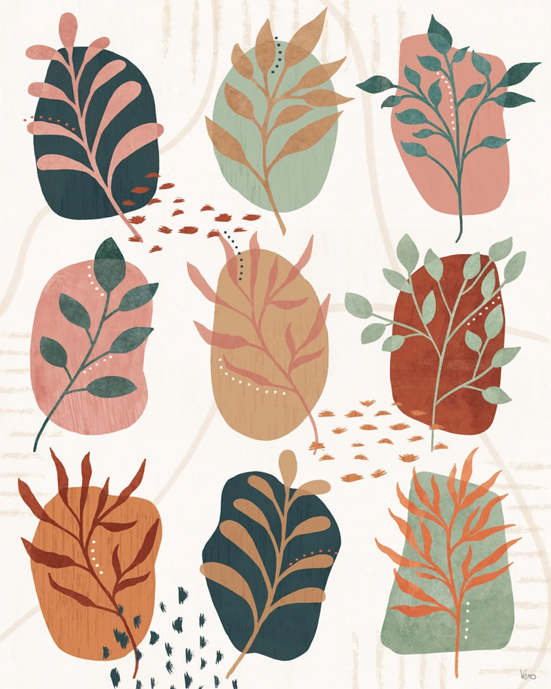 Abstract Blossom IX by Veronique Charron