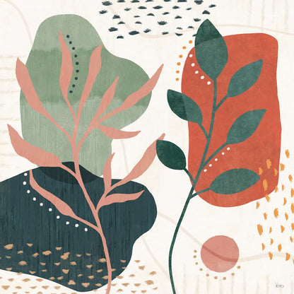 Abstract Blossom V by Veronique Charron. SKU 70900a. Archival Giclee Fine art print for wall decor.