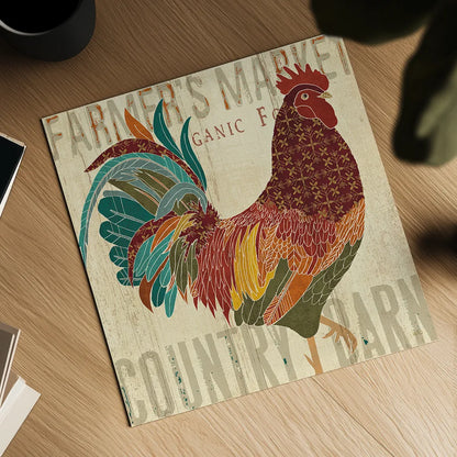 At the Barn II by Veronique Charron. Shown as a detailed flat fine art print, highlighting archival giclee quality. Available as an archival giclee rolled canvas, fine art paper, or poster print. SKU 24722a.