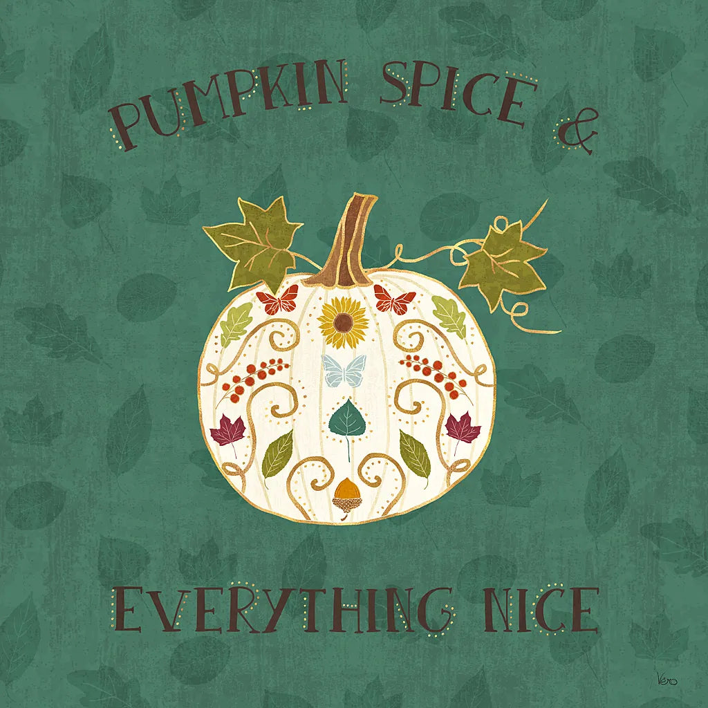 Autumn Otomi II by Veronique Charron. SKU 47645a. Archival Giclee Fine art print for wall decor.