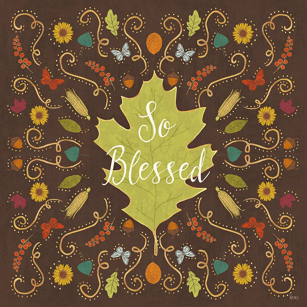 Autumn Otomi IX by Veronique Charron. SKU 47652a. Archival Giclee Fine art print for wall decor.