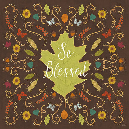 Autumn Otomi IX by Veronique Charron. SKU 47652a. Archival Giclee Fine art print for wall decor.