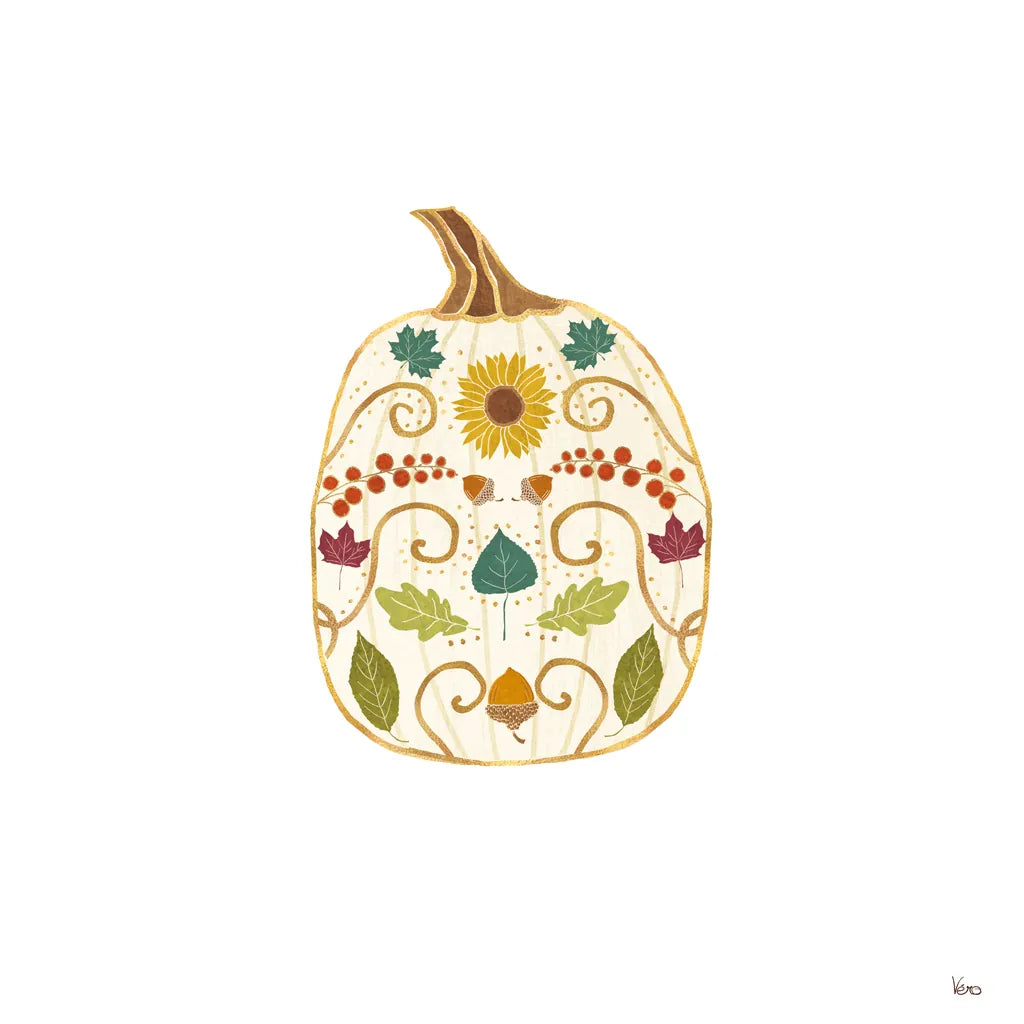 Autumn Otomi XIII by Veronique Charron. SKU 80159a. Archival Giclee Fine art print for wall decor.