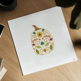 Autumn Otomi XIII by Veronique Charron. Shown as a detailed flat fine art print, highlighting archival giclee quality. Available as an archival giclee rolled canvas, fine art paper, or poster print. SKU 80159a.