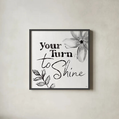 Back and White Tones V by Veronique Charron. Shown in a sleek black glass frame for a contemporary gallery look. Available as an archival giclee rolled canvas, fine art paper, or poster print. SKU 85611a.