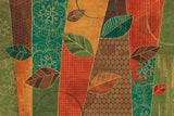 Bohemian Leaves I by Veronique Charron. SKU 28891i. Archival Giclee Fine art print for wall decor.