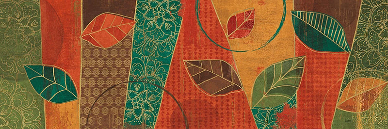 Bohemian Leaves IV by Veronique Charron