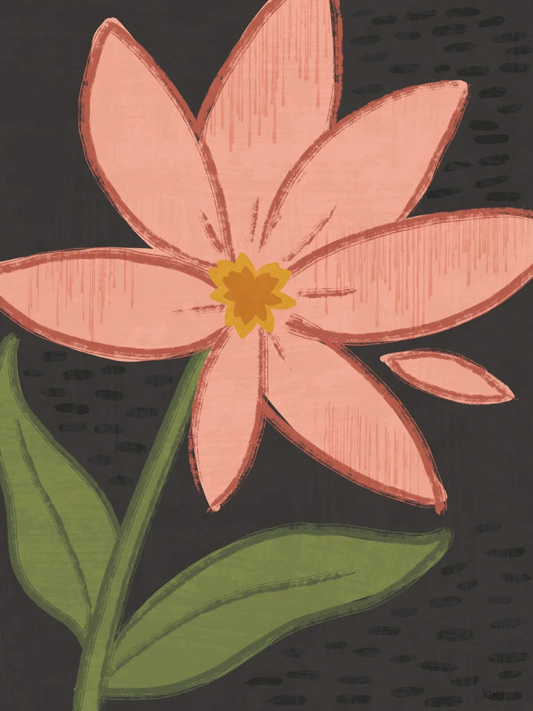 Bold Petals II Dark by Veronique Charron