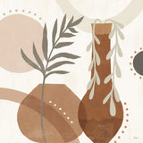 Botanical Form II Neutral by Veronique Charron. SKU 71444a. Archival Giclee Fine art print for wall decor.