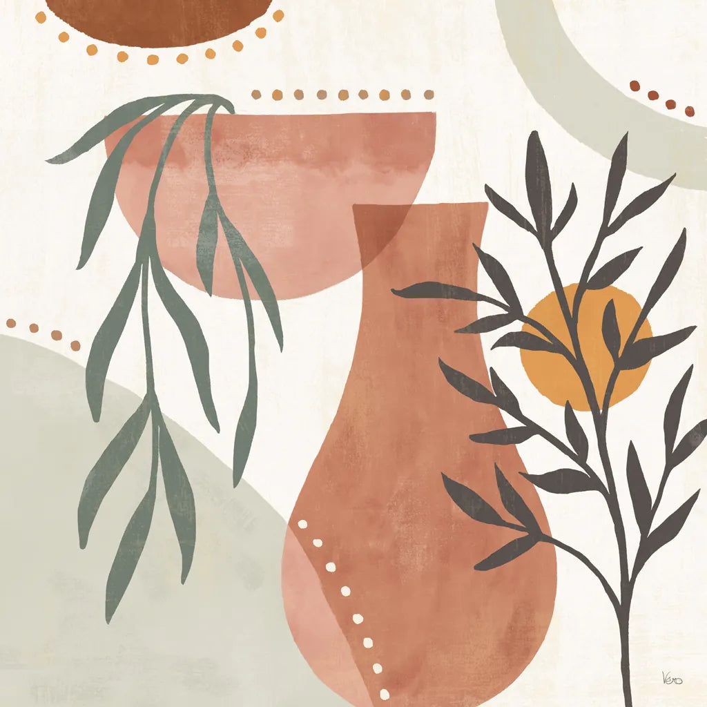 Botanical Form III by Veronique Charron. SKU 69304a. Archival Giclee Fine art print for wall decor.