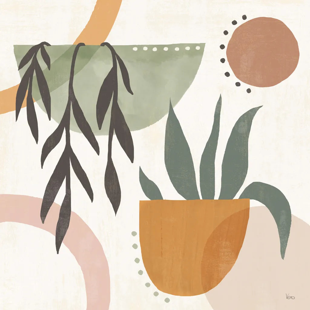 Botanical Form IV by Veronique Charron. SKU 69305a. Archival Giclee Fine art print for wall decor.