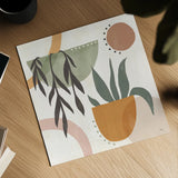 Botanical Form IV by Veronique Charron. Shown as a detailed flat fine art print, highlighting archival giclee quality. Available as an archival giclee rolled canvas, fine art paper, or poster print. SKU 69305a.